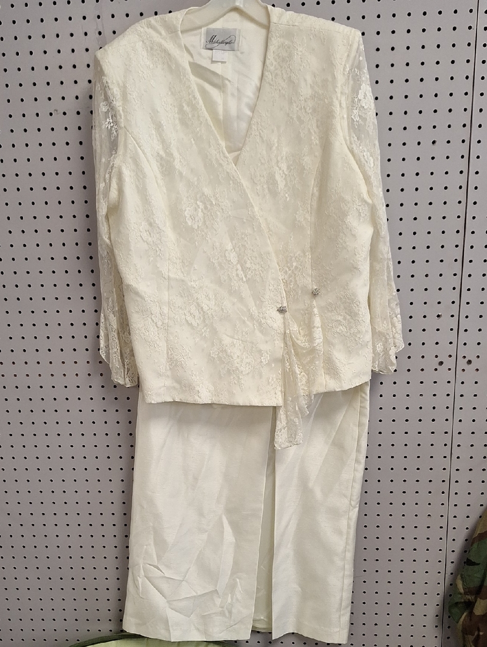NWT Vintage Michaelangelo 2 Pc Bridal Suit Size 16